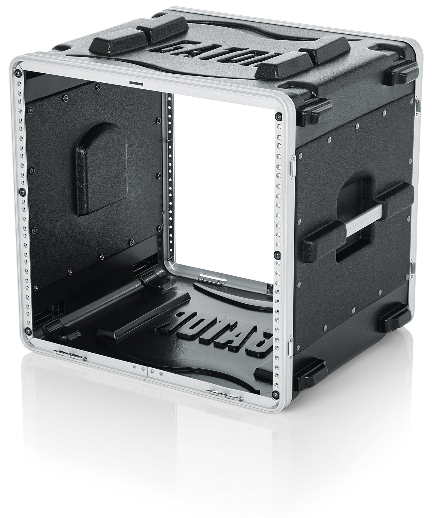 Gator Cases Lightweight Molded 10U Rack Case with Heavy Duty Latches; Standard 19.25" depth, 10U (GR-10L)