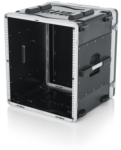 Gator Cases Lightweight Molded 12U Rack Case with Heavy Duty Latches; Standard 19.25" depth, 12U (GR-12L)