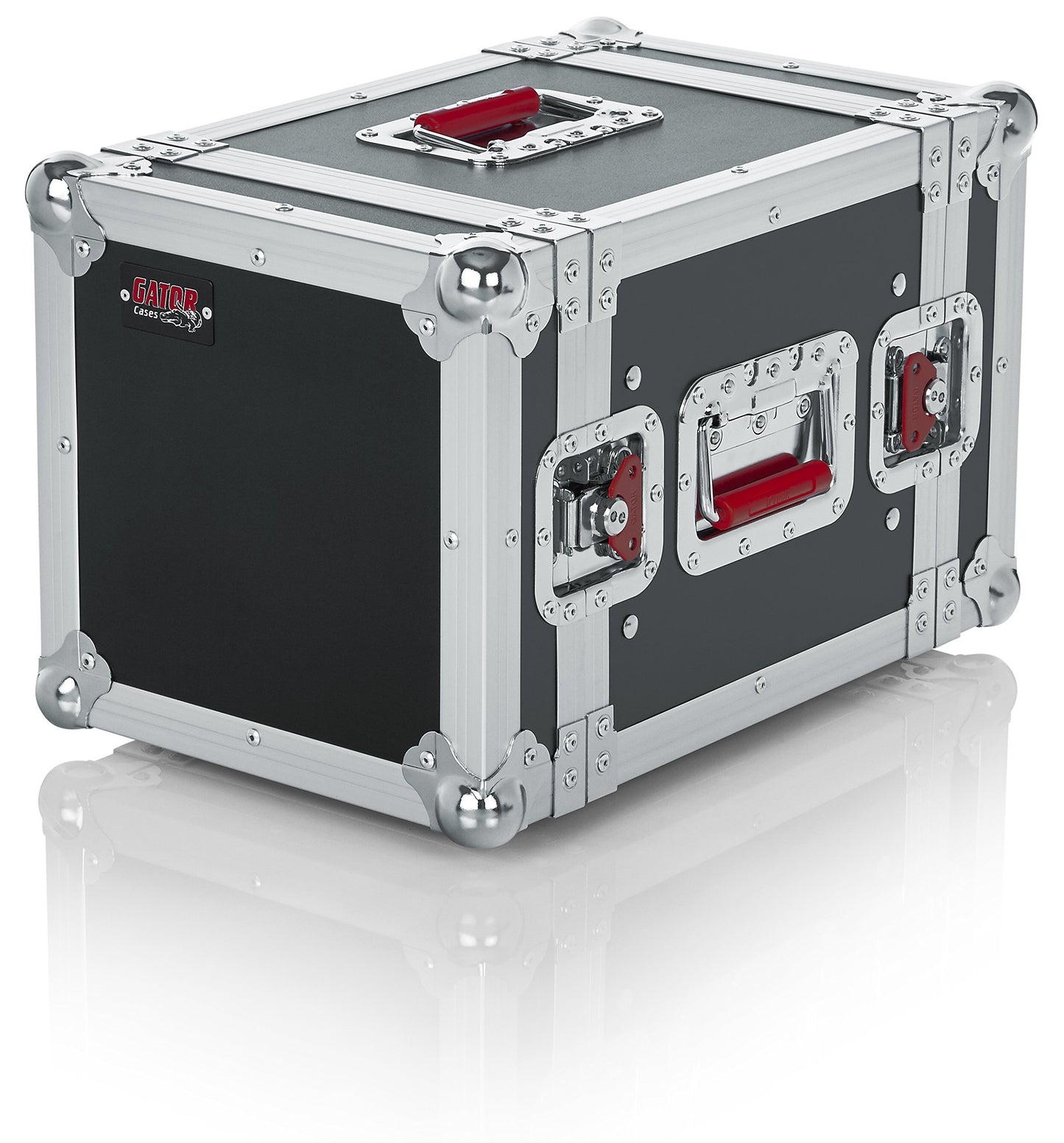 Gator Cases G-TOUR Series ATA Road Style Half Rack Case; 8" Rackable Depth, 6U Size (G-TOUR 6UHR)