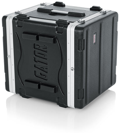 Gator Cases Lightweight Molded 10U Rack Case with Heavy Duty Latches; Standard 19.25" depth, 10U (GR-10L)