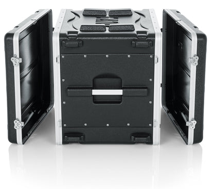 Gator Cases Lightweight Molded 10U Rack Case with Heavy Duty Latches; Standard 19.25" depth, 10U (GR-10L)