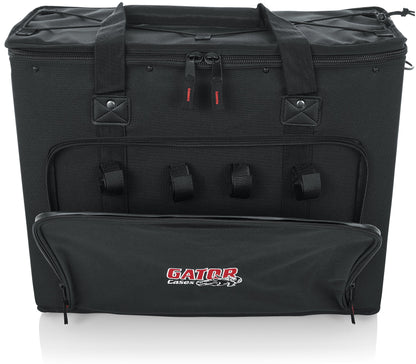 Gator Cases Portable 2U Rack Bag with 14" Rackable Depth; (GRB-2U)