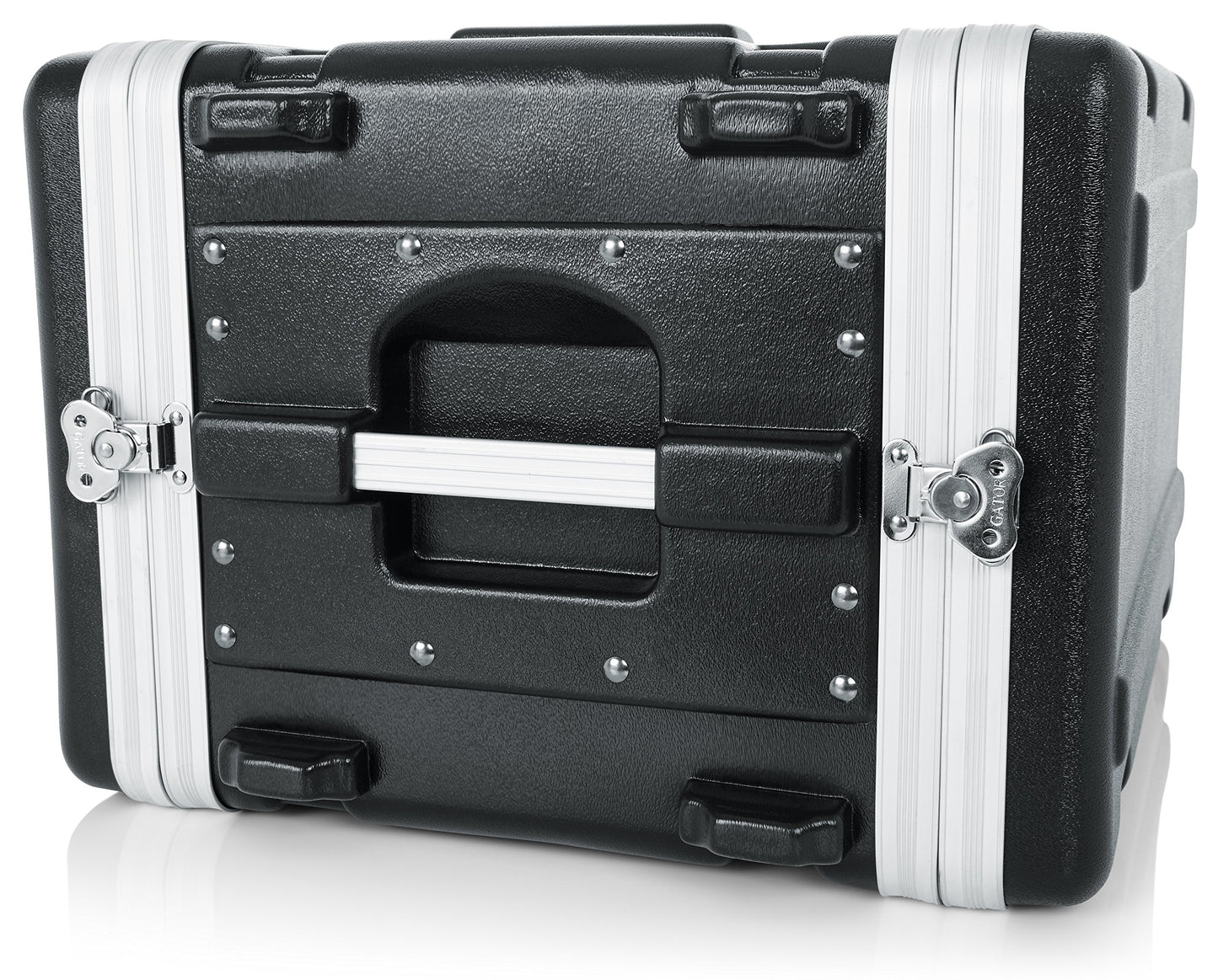 Gator Cases Lightweight Molded 6U Rack Case with Heavy Duty Latches; Shallow 14.25" depth, 6U (GR-6S)