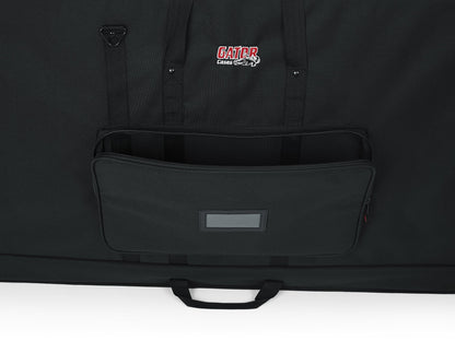 Gator Cases Padded Nylon Carry Tote Bag for Transporting LCD Screens, Monitors and TVs; Fits 50" Screens (G-LCD-TOTE50)
