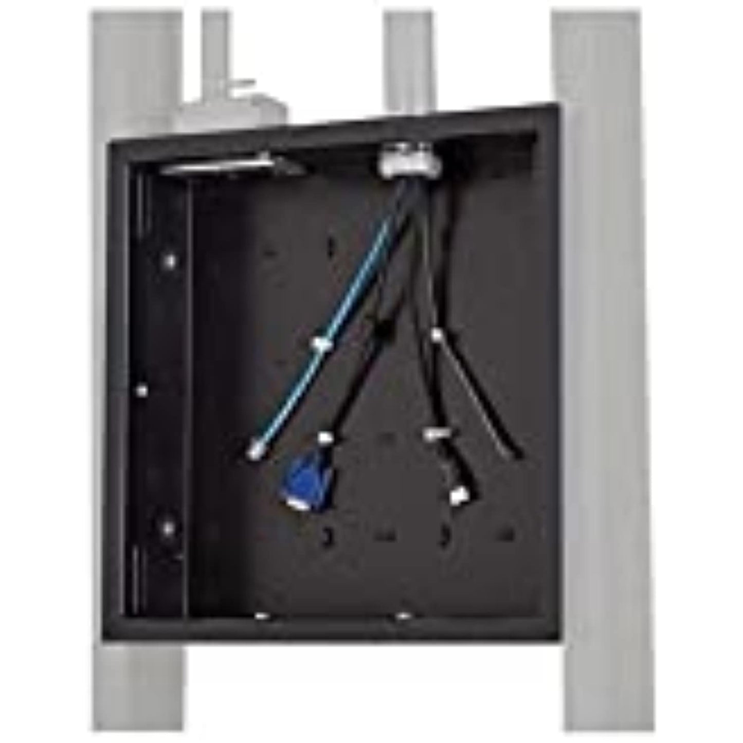 Chief in-Wall Storage Box Black Flange