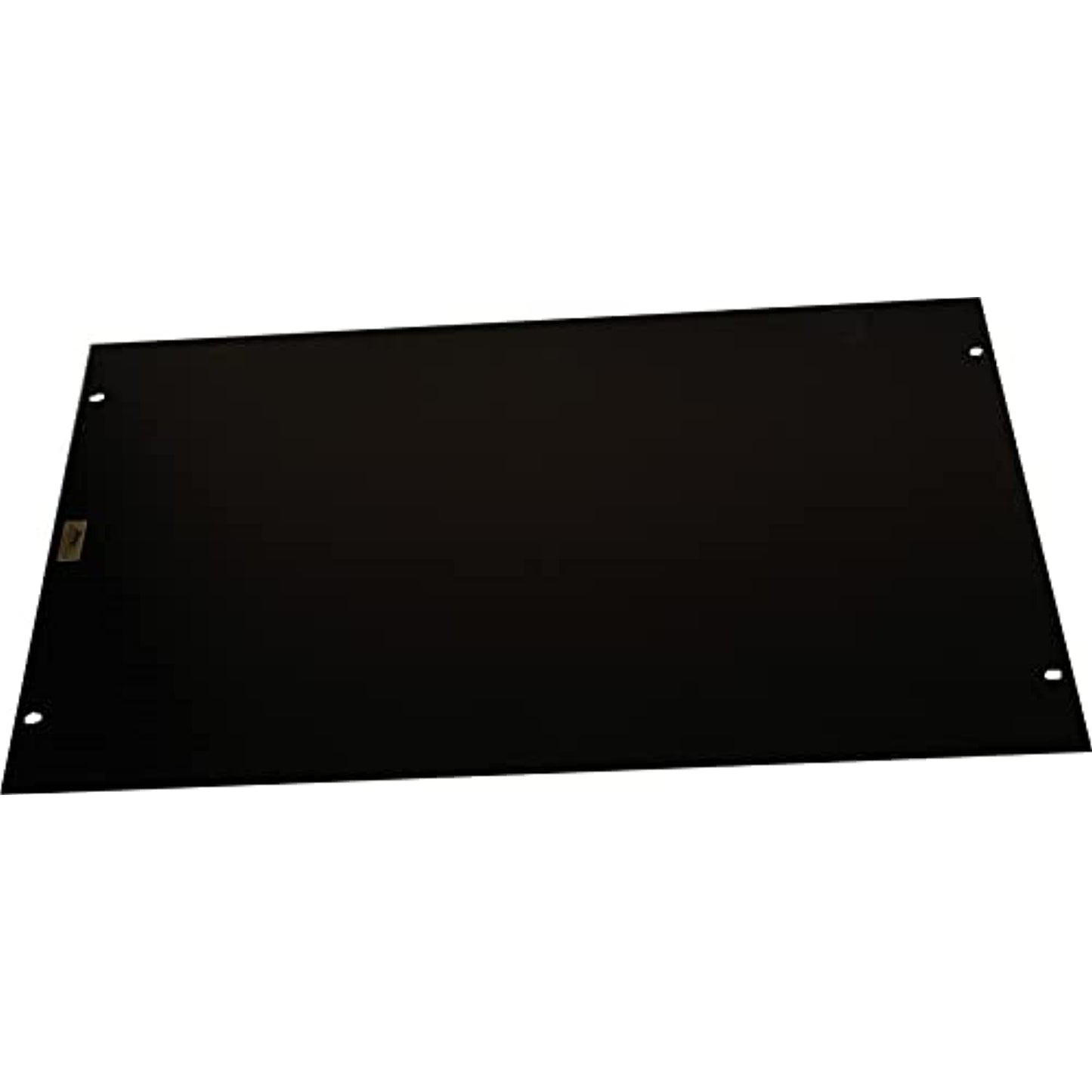 HBLSeries 11-Gauge Black Aluminum Blank Panel Panel Height: 10.5" H (6U Space)