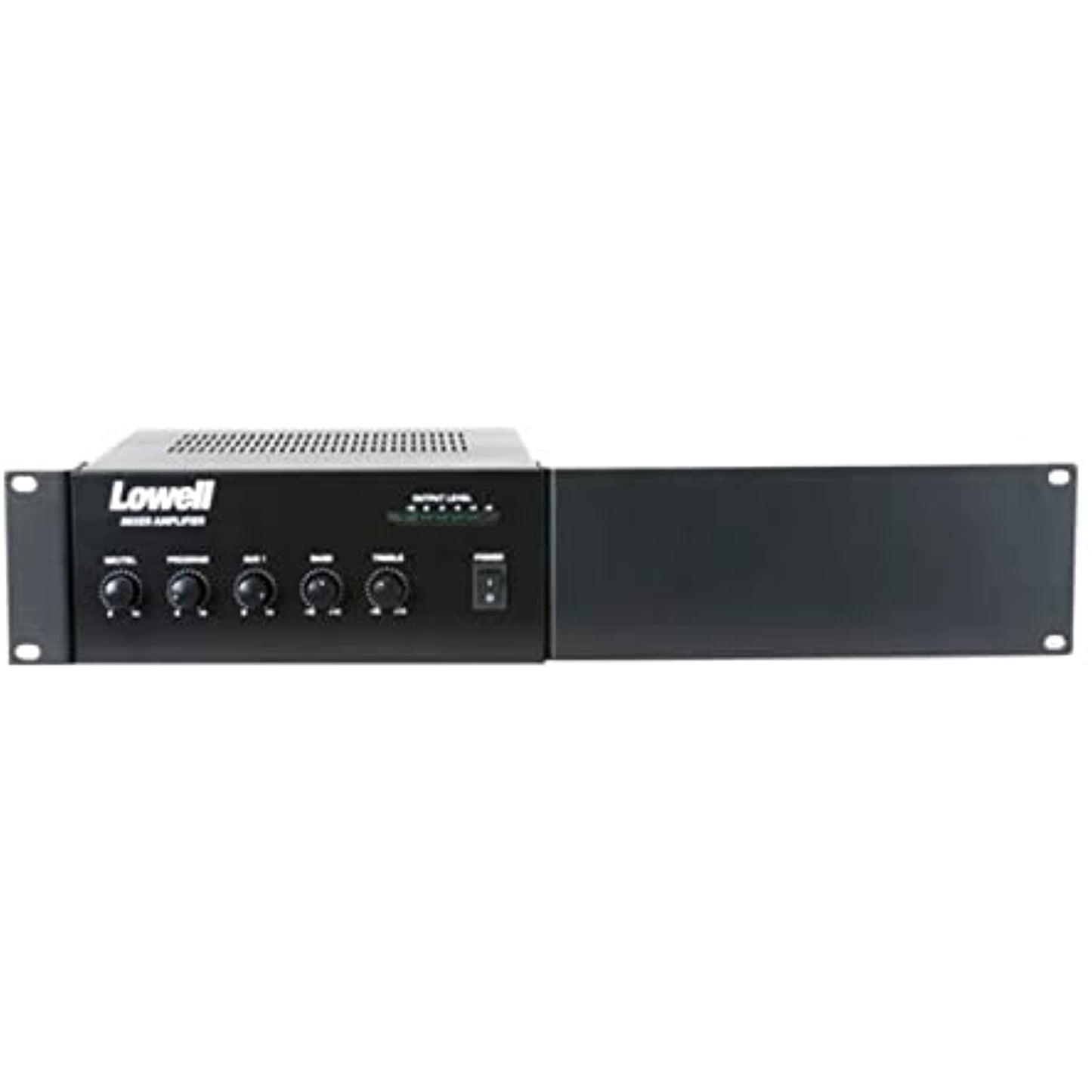 Lowell MA30-RK Mixer with 30W Amplifier, Rackmount