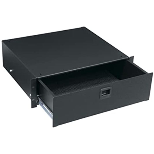 Heavy-Duty Rackmount Drawer Drawer Height: 5 1/4" H (3U Space), Include Installed Keylock: Yes