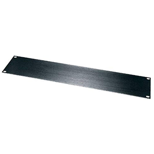 HBLSeries 11-Gauge Black Aluminum Blank Panel Panel Height: 8.75" H (5U Space)