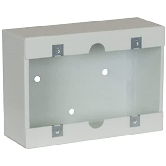 Lowell P1X-3 Three-Gang Surface Wall Box, White