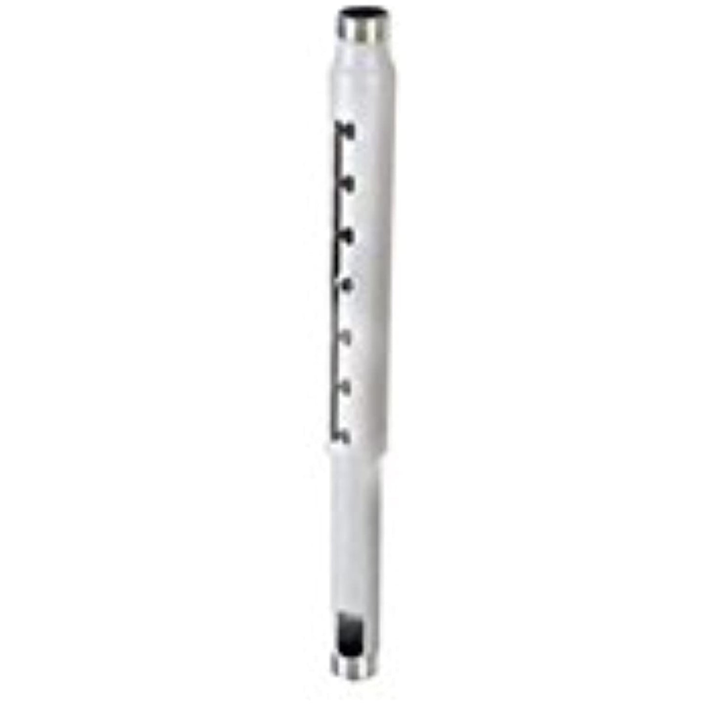Adjustable Extension Column Color: White, Size: 72" H x 2.3" W x 2.3" D