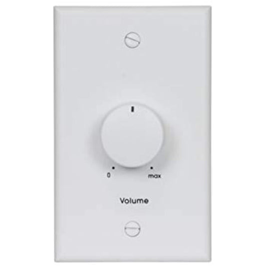 Lowell 50LVCS 50W Standard 1-Piece Plastic Volume Control Attenuators, 3dB/33dB