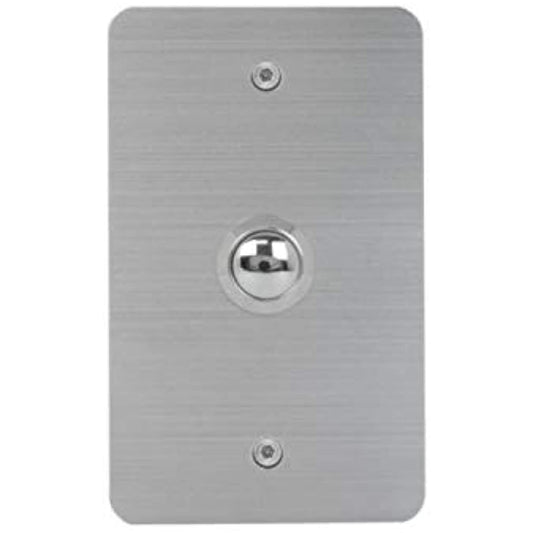 Lowell CSV Vandal-Resistant Call Switch, Standard Silver, Single Unit