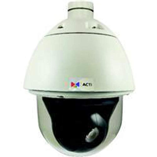 ACTi I97 2MP Video Analytics Outdoor Speed Dome Camera with SLLS, DC Iris, Auto Focus, H.264, 1080p/60fps, 2D+3D DNR, Audio, MicroSDHC/MicroSDXC, High PoE/AC24V, IP67, IK10, DI/DO, Built-in Analytics