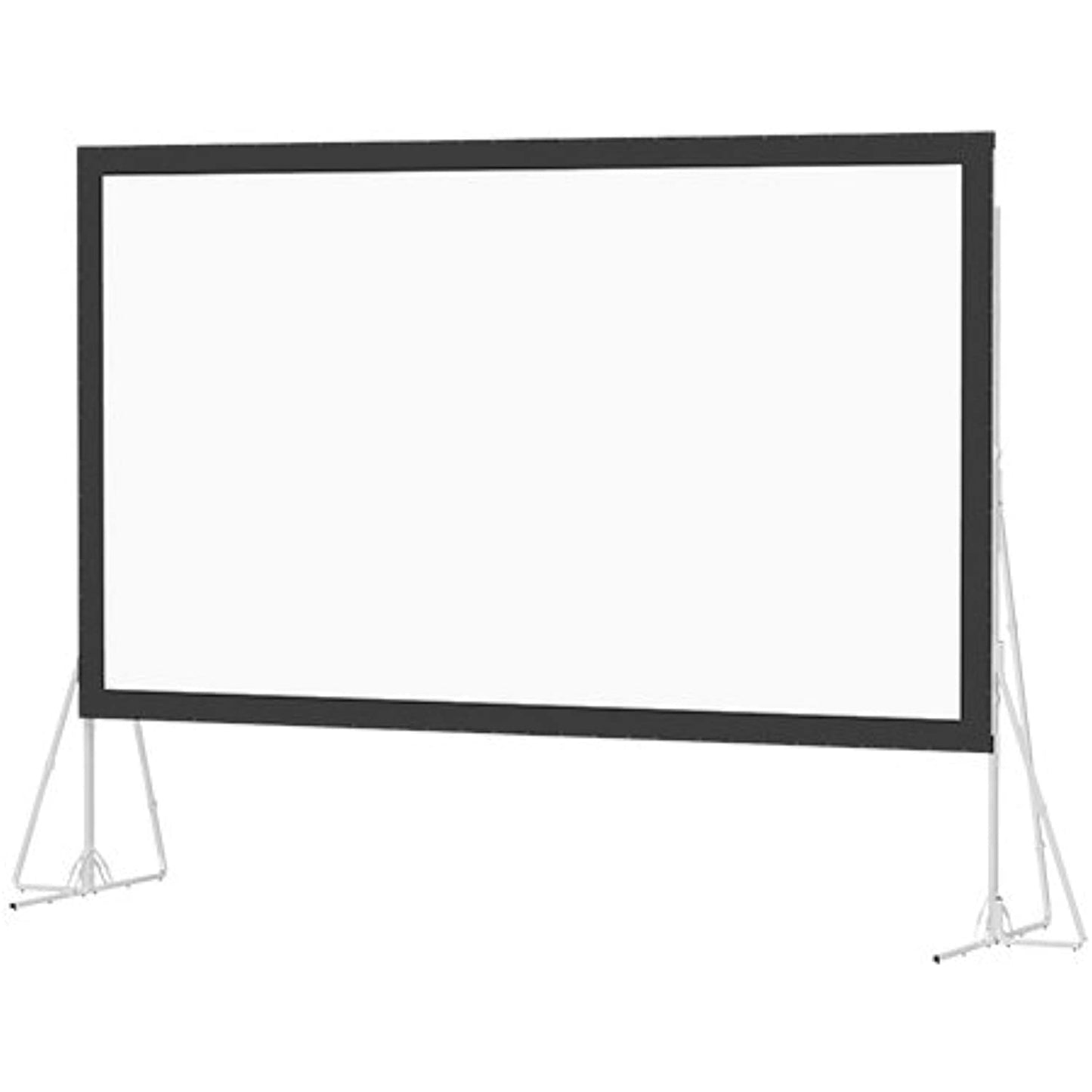 Da-Tex Fast Fold Heavy Duty Deluxe Complete Rear Projection Screen - 6' x 8' Size: 10' x 18'