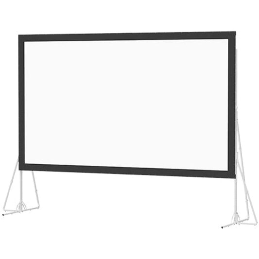 Da-Tex Fast Fold Heavy Duty Deluxe Complete Rear Projection Screen - 6' x 8' Size: 10' x 18'