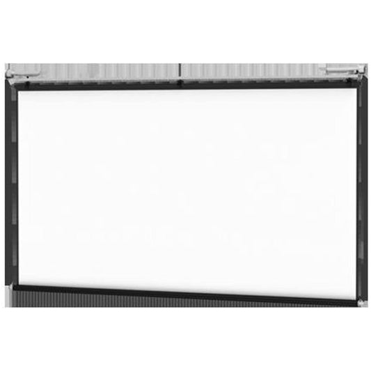 Motorized Scenic Roller Matte White 30" H x 30" W Manual Projection Screen Size: Square 21' x 28'