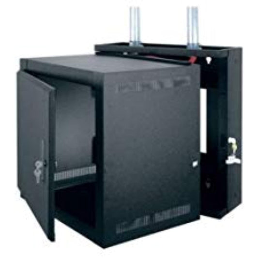 EWR Series Wall Cabinet with Solid Door Rack Spaces: 10U Spaces, Depth: 22"