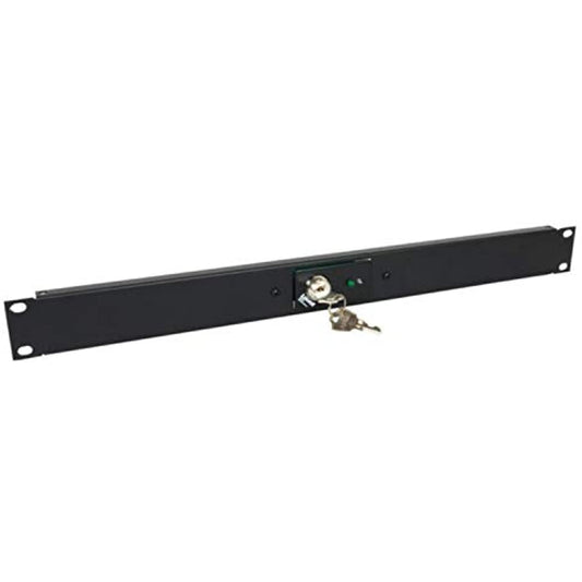 Lowell RPSB-KR-RJ Maintained Single Pole Single Throw Low-Voltage Rackmount Switch with RJ45 Connector