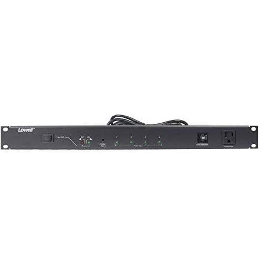 Lowell ACR-SEQ4-1509 15A Rackmount Sequencer