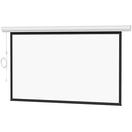 HC Matte White Designer Contour Electrol w/ Infrared Remote - HDTV Format Size: 77" diagonal