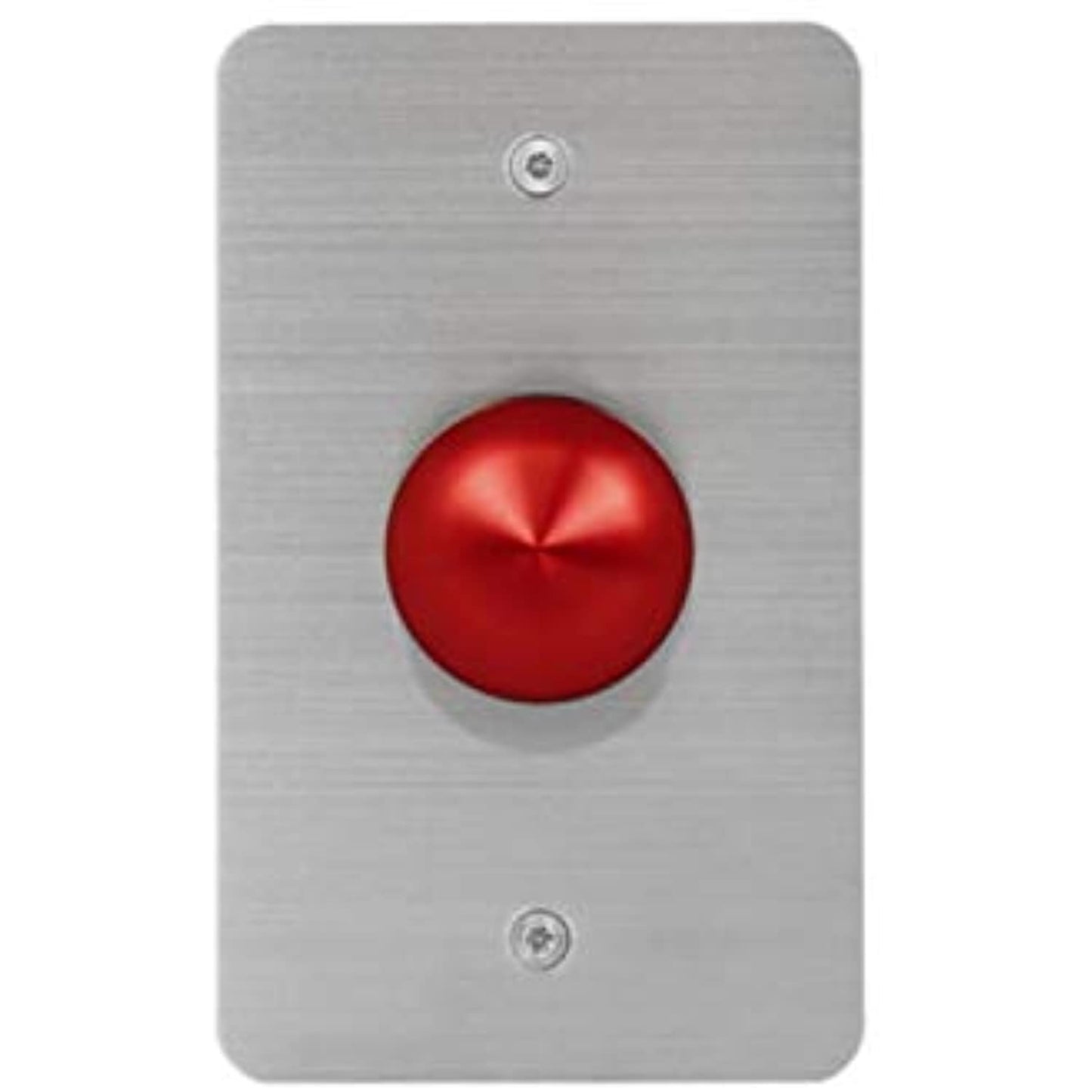 Lowell CSV-M Vandal-Resistant Call Switch, Red Mushroom Button, Single Unit