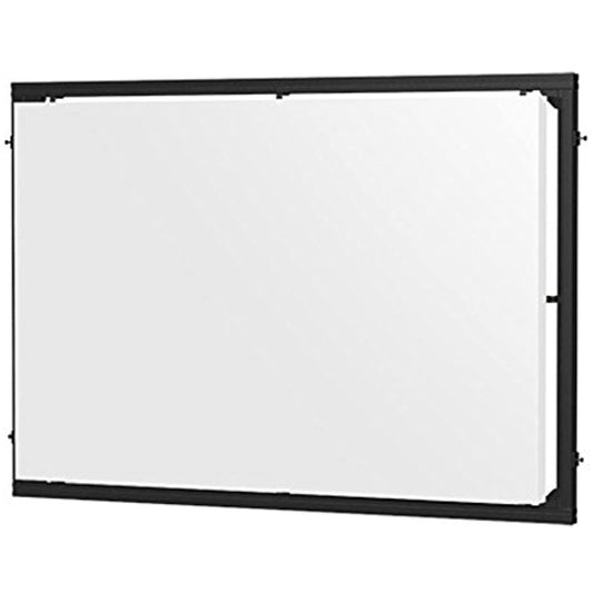 White Fixed Frame Projection Screen Size: 48" H x 84" W