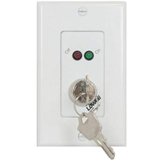 Lowell RPSW2-MKP-RJ Momentary SPST Low-Voltage Switch with RJ45 Connector