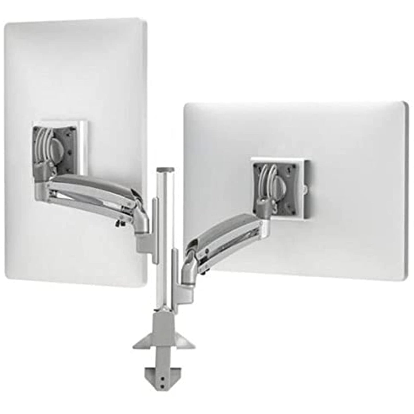 Milestone K1 Column Mount Dual Display 1l Arm Silver