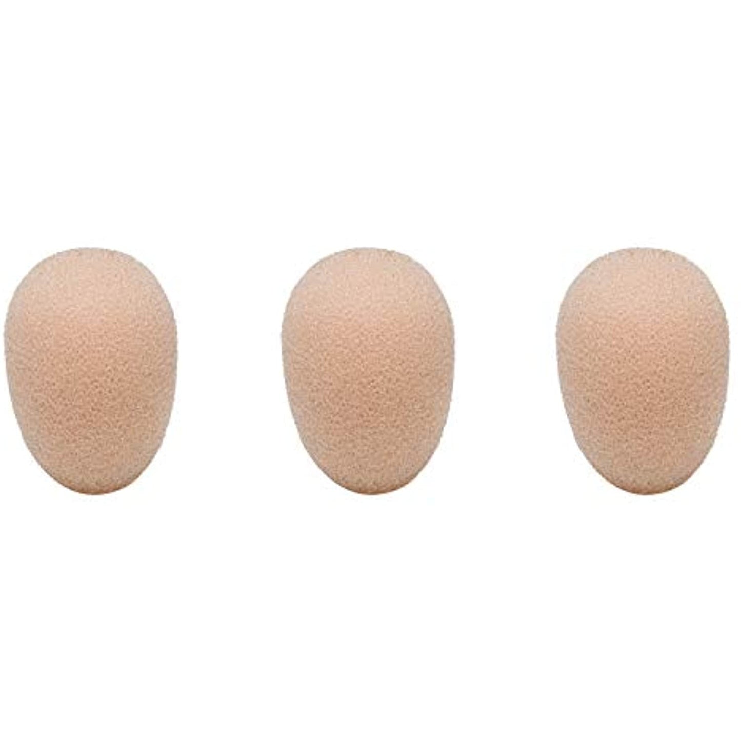 Audio-Technica AT8171 Windscreens for BP892x, BP893x &amp; BP894x Models, Beige, 3-Pack