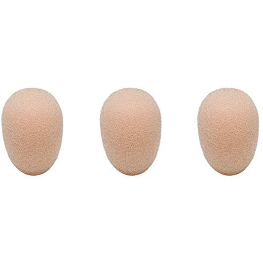 Audio-Technica AT8171 Windscreens for BP892x, BP893x &amp; BP894x Models, Beige, 3-Pack