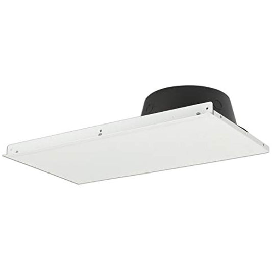 Lowell LT-810-72-BB 8-Inch Dual Cone Speaker, 1 x 2 Tile System, 15W, 70/25V XFMR, Single