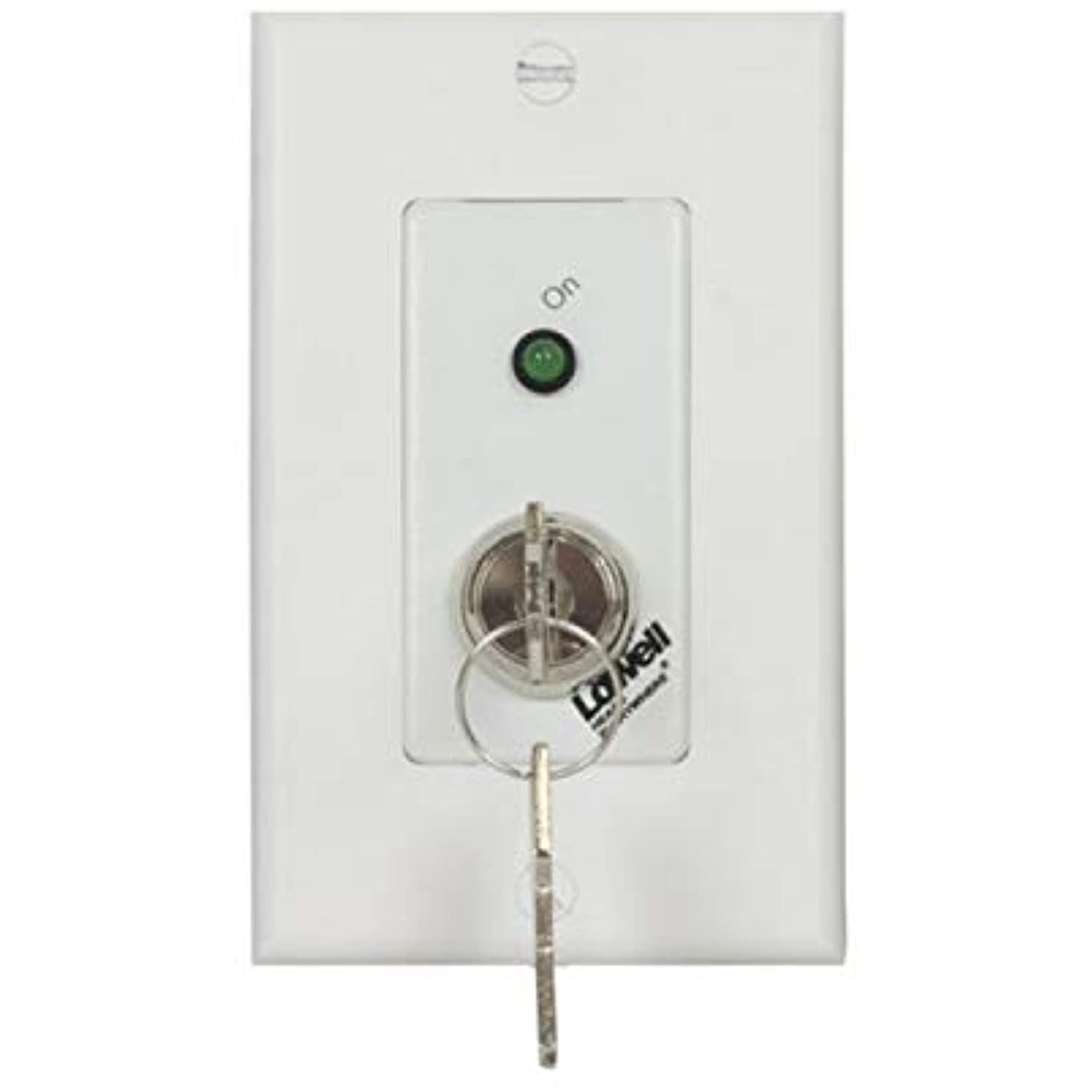 Lowell RPSW-KP Maintained SPST Low-Voltage Key Switch