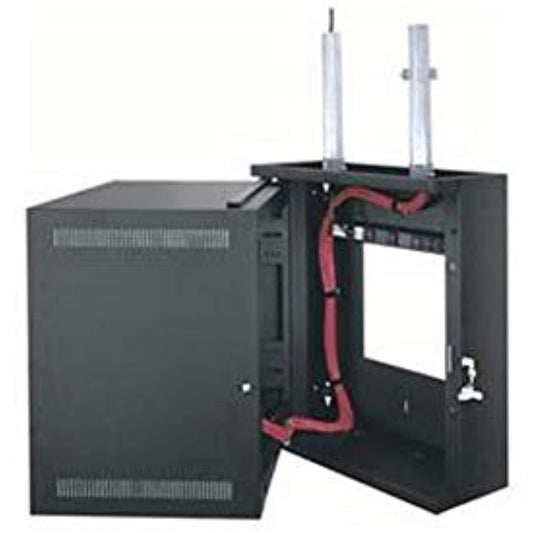 EWR Series Wall Cabinet with Solid Door Rack Spaces: 16U Spaces, Depth: 17"