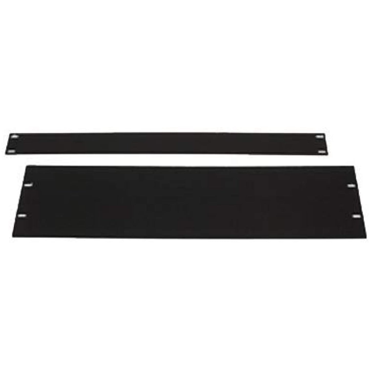 Lowell AFP-1 L1-191 Rack Panel-Blank-1U, 1/8in Flat Aluminum, Textured Black.