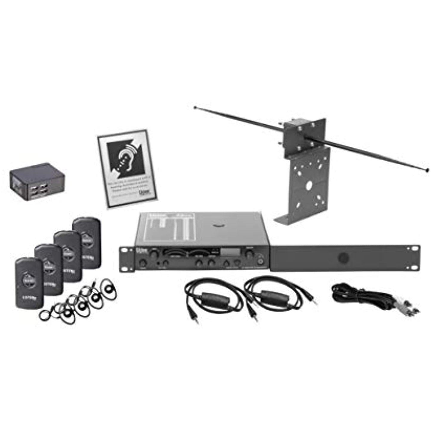 Listen Technologies iDSP Prime Level II Stationary RF System (72 MHz)