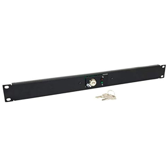 Lowell RPSB2-MKR-RJ Momentary Single Pole Single Throw Low-Voltage Rackmount Switch with RJ45 Connector