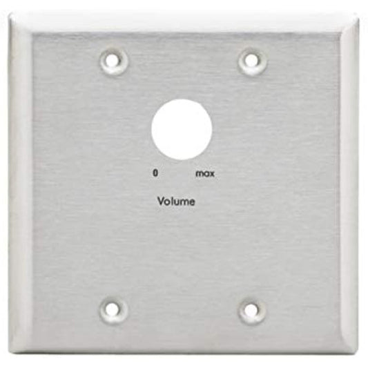 Lowell KL-ANP2 2-Gang Stainless Steel Adapter Plate