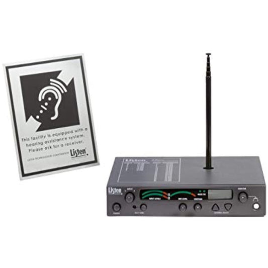 Listen Technologies Stationary RF Transmitter Package 1 (72 MHz)