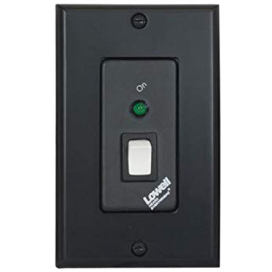 Lowell RPSB-P-RJ Maintained SPST Low-Voltage Switch with RJ45 Connector