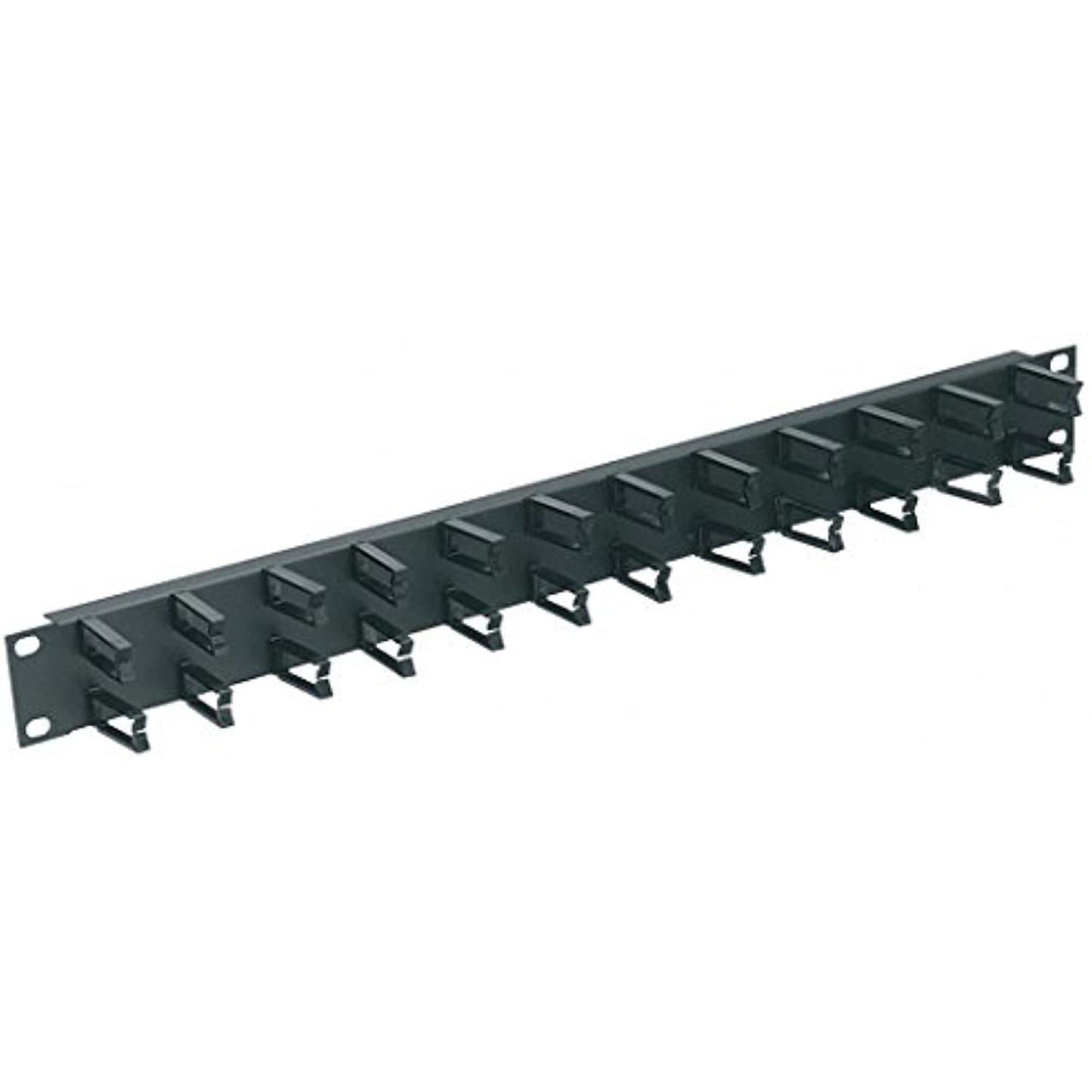 Middle Atlantic HCM1 1 RU Micro Horizontal Cable Manager, Black