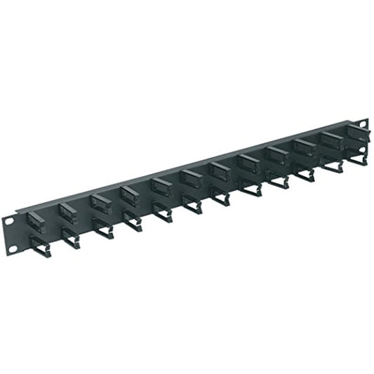 Middle Atlantic HCM1 1 RU Micro Horizontal Cable Manager, Black