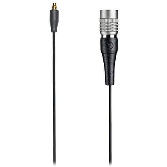 Audio-Technica BPCB-cW Headworn Wireless Microphone Cable, Locking 4-Pin Connector, Black