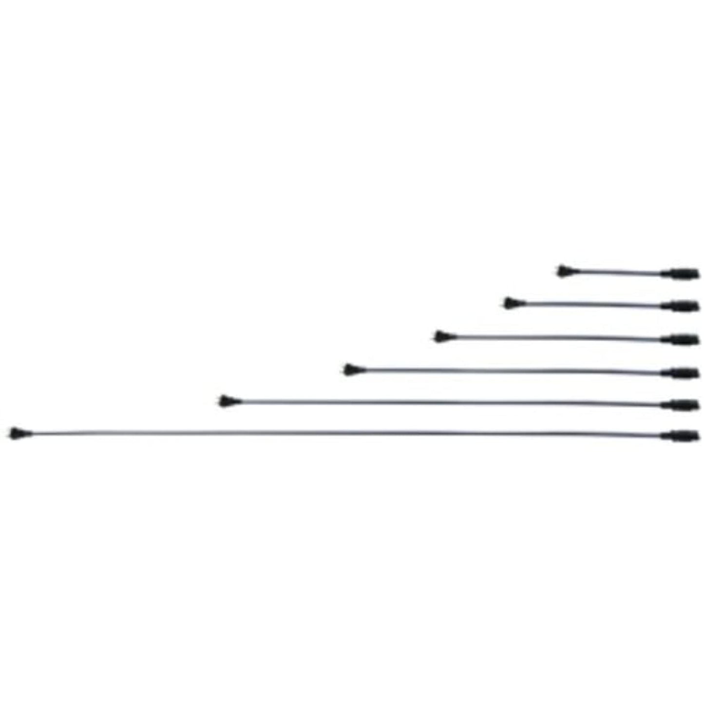 Middle Atlantic Power Cable - NEMA 5-15 (P) Straight to IEC 60320 C13-1.5 ft - Blue Stripe