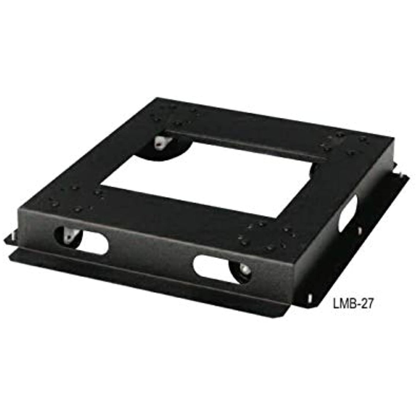 Lowell Rack Base-Mobile-27in Deep 3in Swivel Casters Black (LMB-27)