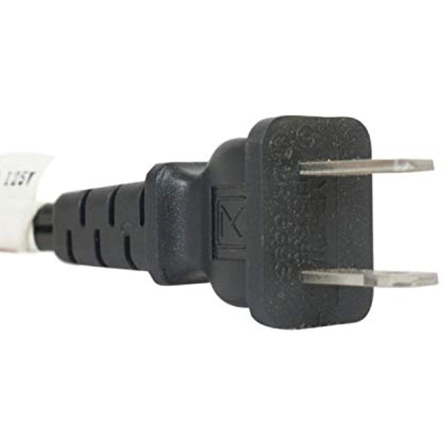 Lowell IEC-12-SATX10 IEC Power Cord with Flat Conductors for Satellite/Cable, 12-Inch, 10-Pack