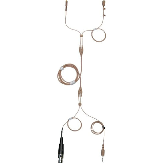 Countryman EM6L1 Single Earphone Integration EM6 Earset Cable for Hardwired Phantom Power Transmitterss (Light Beige)