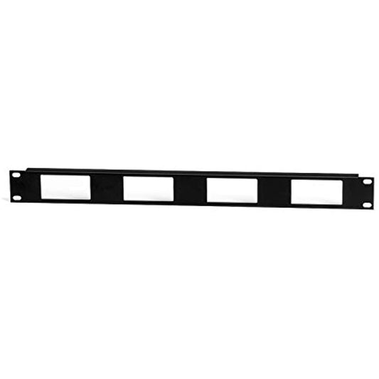 Lowell D4P-1 1U Rackmount Panel for Decorator Devices