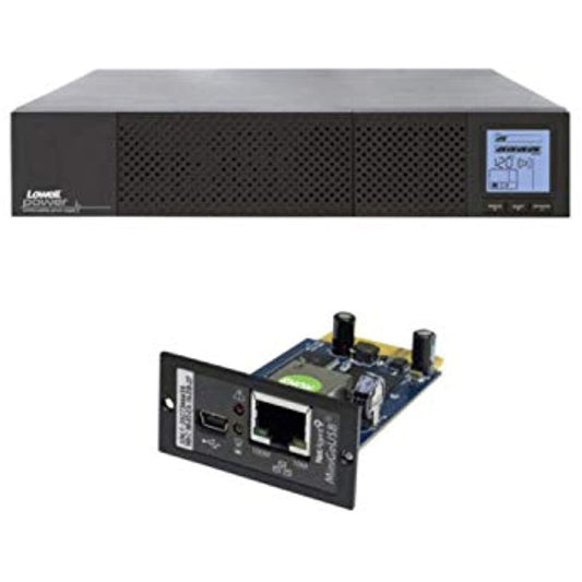 Lowell UPS8-2200-IP UPS and SNMP Bundle (UPS8-2200 and UPS-SNMP)
