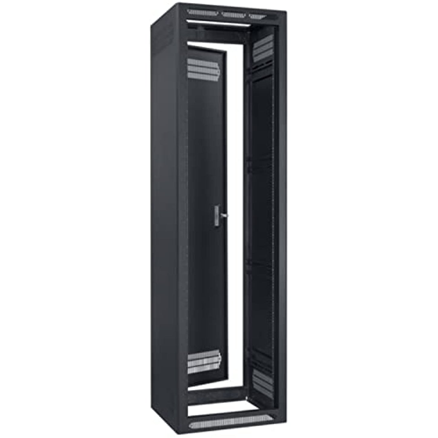 Lowell LER Rack-Enclosed, 32in Deep, 2-Pair Adj Rails